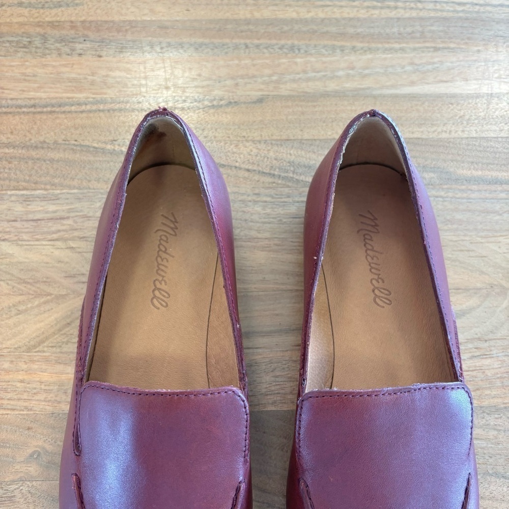 Madewell The Frances Skimmer in Leather, Size 6.5 - Picture 10 of 14